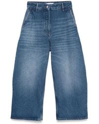 Studio Nicholson - "Chalco" Wide Crop Pant - Lyst