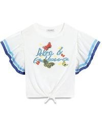 Dolce & Gabbana - Dolce & Gabbana Short Sleeve T-Shirt - Lyst