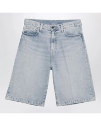 Carhartt - Langdon Short Loosefit Cotton Denim Shorts - Lyst