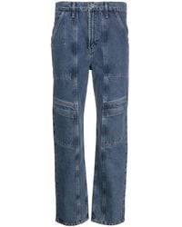 Agolde - Cargo Straight-Leg Jeans - Lyst