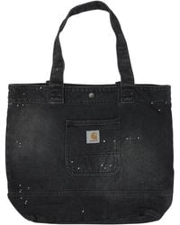 Carhartt - "Denim Tote" Large Shoulder Bag - Lyst
