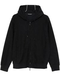 Emporio Armani - Cotton Blend Hoodie - Lyst