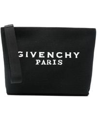 Givenchy - Logo Cotton Pouch - Lyst