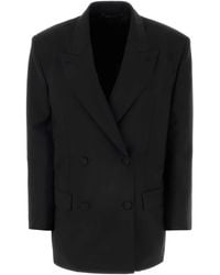 Givenchy - Wool Blend Oversize Blazer - Lyst