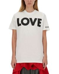 Moschino - T-Shirt With Logo - Lyst
