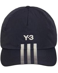 Y-3 - Cap Stripes Logo - Lyst