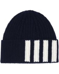 Thom Browne - Cashmere 4 Bar Rib Hat - Lyst