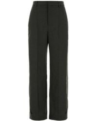 Jean Paul Gaultier - Dark Wool Blend Pant - Lyst