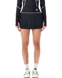 Amiri - Pleated Active Mini Skirt - Lyst