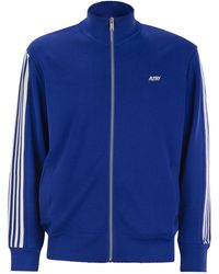 Autry - Knitted Tennis-Style Zip Sweatshirt - Lyst