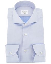 Xacus - Light Travel Cotton Shirt Tailor Fit - Lyst