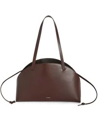Jil Sander - Curve Shoulder Medium Bag - Lyst