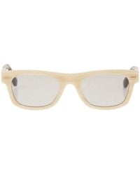 Brunello Cucinelli - Acetate Sunglasses With Rectangular Frame - Lyst
