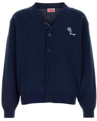 KENZO - Tulip Cardigan - Lyst