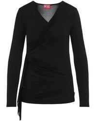 DIESEL - T-Crissy-Plain Top - Lyst