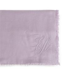 Emporio Armani - Cashmere Blend Stole - Lyst