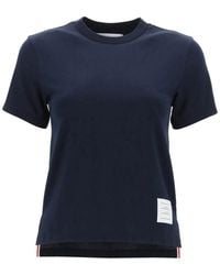 Thom Browne - Cotton Crew-Neck T-Shirt - Lyst