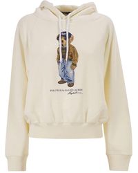 Polo Ralph Lauren - Polo Bear Hooded Sweatshirt - Lyst