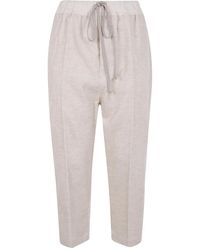 Rick Owens - "Drawstring Astaires" Cropped Trousers - Lyst