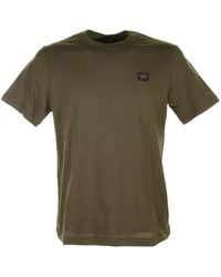 Paul & Shark - Paul & Shark Military T-Shirt With Logo - Lyst
