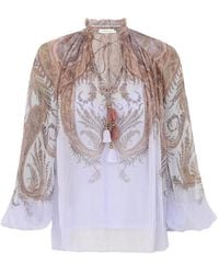 Zimmermann - Hypnotic Billow Blouse - Lyst