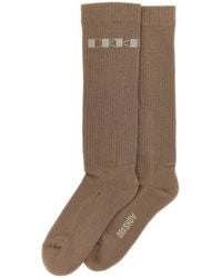 Rick Owens - Jacquard Logo Socks - Lyst