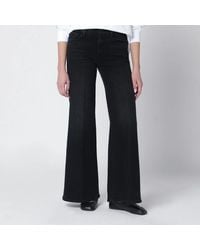 Mother - Flared Spiked Hair Jeans - Lyst