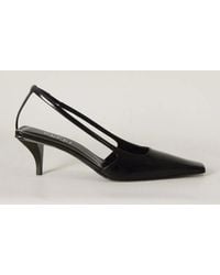 Gucci - Crystal Logo Slingback Pumps - Lyst