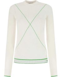 Bottega Veneta - Viscose Blend Sweater - Lyst