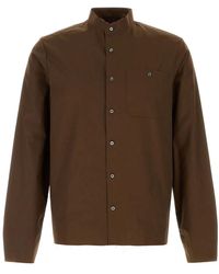 Prada - Poplin Shirt - Lyst
