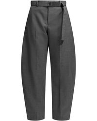 Sacai - Tailored Wool Pants - Lyst
