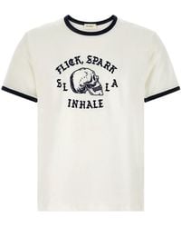 Second/Layer - 'Flick, Spark, Inhale Ringer' T-Shirt - Lyst