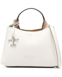 Tod's - Leather Micro Tote Bag - Lyst