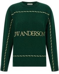 JW Anderson - J.W.Anderson Logo Embroidery Sweater - Lyst