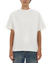 Etro - Crew Neck T-Shirt - Lyst