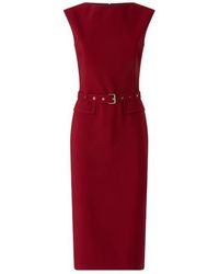 Pinko - Polyester Viscose Dress - Lyst