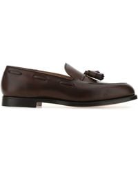Crockett & Jones - Chocolate Leather Cavendish 2 Loafers - Lyst