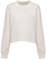 CASABLANCA - Logo-Embroidered Crew-Neck Sweater - Lyst