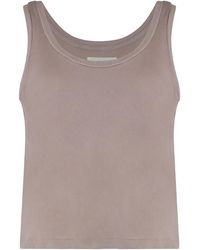 The Great - Cotton Tank Top - Lyst
