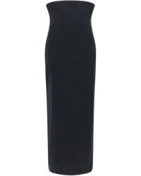 Issey Miyake - 'Allow' Long Skirt With Zip - Lyst