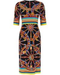 Dolce & Gabbana - Dolce & Gabbana 'Carretto' Dress - Lyst