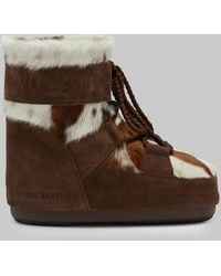 Moon Boot - Icon Low Archive 1985 Pony Hair Boots - Lyst