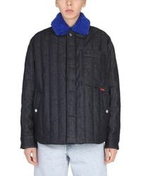 Sunnei - Jacket With Faux Fur - Lyst