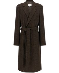Maison Margiela - 'Four Stitches' Coat - Lyst