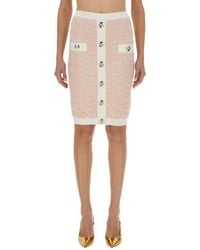 Balmain - Polyamide Skirts - Lyst