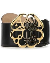 McQueen - Leather Belt - Lyst