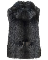 Brunello Cucinelli - Fox Fur Vest - Lyst