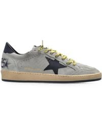 Golden Goose - Cow Leather Cotton Polyester Star-Patch Sneakers - Lyst