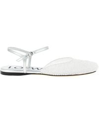 Loewe - Polyamide Ballet Flats - Lyst