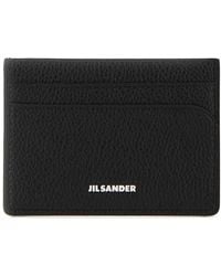 Jil Sander - Leather Card Holder - Lyst